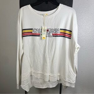 C&C California Graphic Long Sleeve Sweatshirt Size L